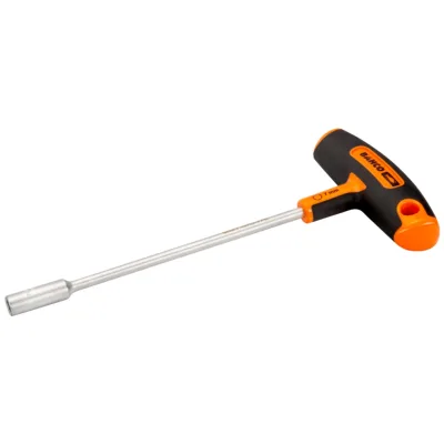 Bahco Steckschlüssel für Sechskantschrauben mit T-Griff, 12 mm x 160 mm