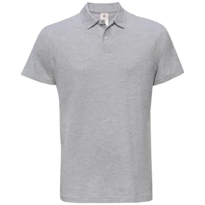 B&C Cotton Classics-01.ID01 Piqué Polo Gr. 2XL heather grey