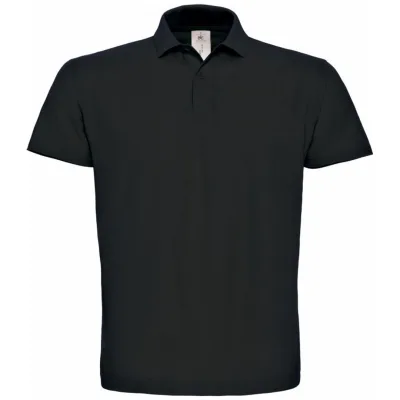 B&C Cotton Classics-01.ID01 Piqué Polo Gr. 3XL black