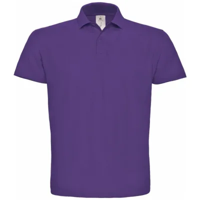 B&C Cotton Classics-01.ID01 Piqué Polo Gr. 3XL purple