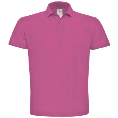 B&C Cotton Classics-01.ID01 Piqué Polo Gr. 4XL fuchsia