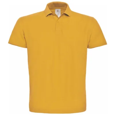 B&C Cotton Classics-01.ID01 Piqué Polo Gr. XL chili gold
