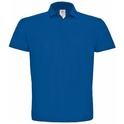B&C Cotton Classics-01.ID01 Piqué Polo Gr. XS royal blue