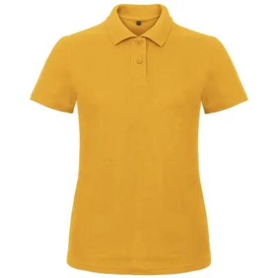 B&C Piqué Poloshirt Damen 01.ID10 Gr. 3XL chili gold