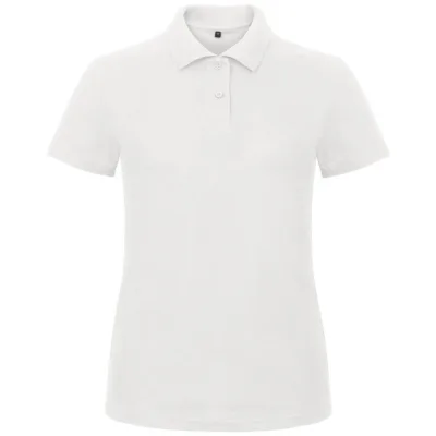 B&C Piqué Poloshirt Damen 01.ID10 Gr. L white