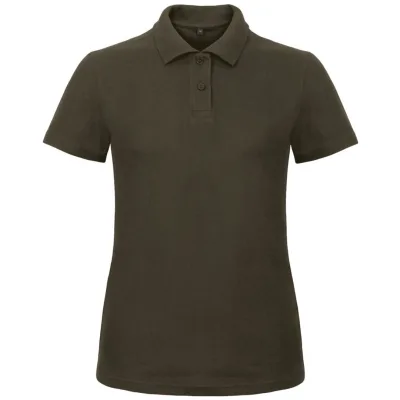 B&C Piqué Poloshirt Damen 01.ID10 Gr. S brown