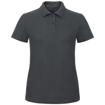 B&C Piqué Poloshirt Damen 01.ID10 Gr. XL anthracite