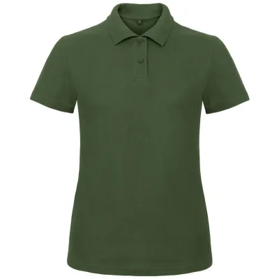 B&C Piqué Poloshirt Damen 01.ID10 Gr. XL bottle green