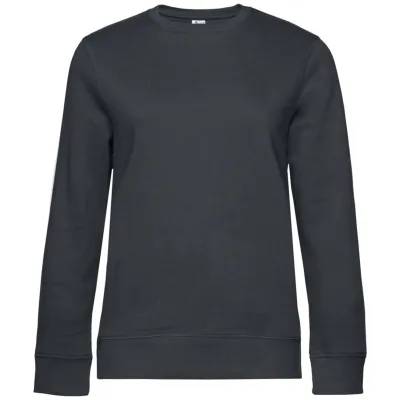 B&C Sweatshirt Damen 01.W01Q Gr. 2XL asphalt