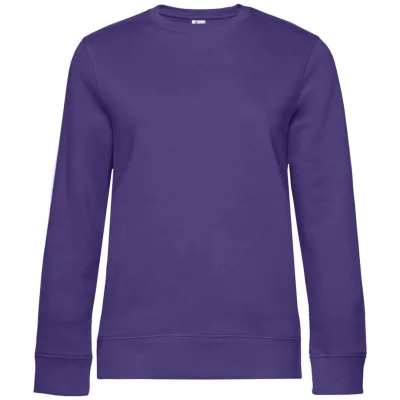 B&C Sweatshirt Damen 01.W01Q Gr. S radiant purple