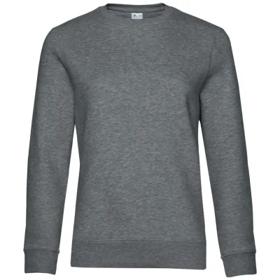 B&C Sweatshirt Damen 01.W01Q Gr. XL heather mid grey