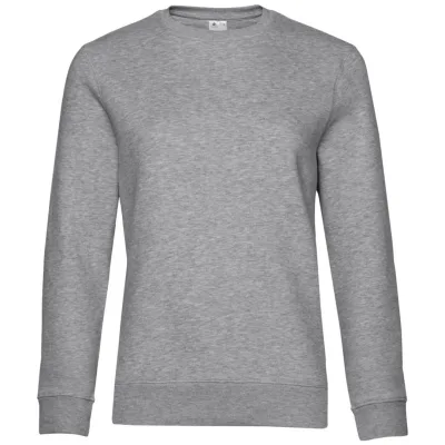 B&C Sweatshirt Damen 01.W01Q Gr. XS heather grey