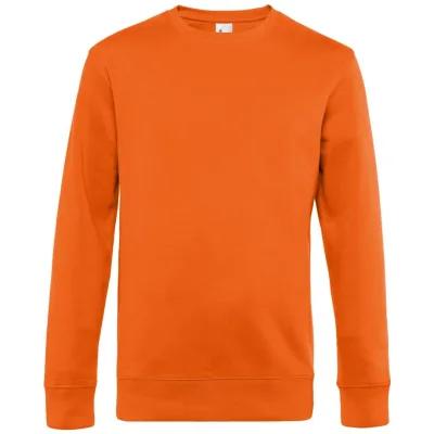 B&C Sweatshirt Herren 01.U01K Gr. 2XL pure orange