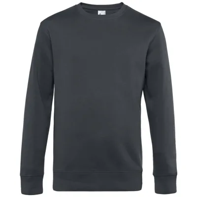 B&C Sweatshirt Herren 01.U01K Gr. 4XL asphalt