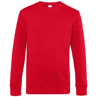 B&C Sweatshirt Herren 01.U01K Gr. 4XL red