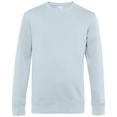 B&C Sweatshirt Herren 01.U01K Gr. M pure sky