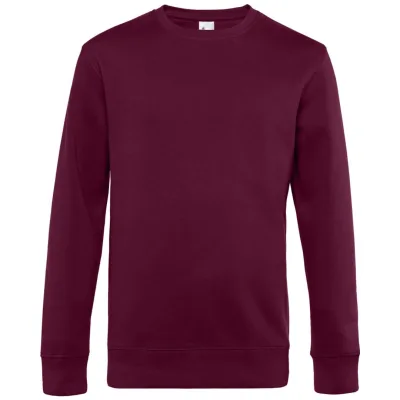 B&C Sweatshirt Herren 01.U01K Gr. S dark cherry