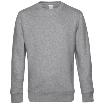 B&C Sweatshirt Herren 01.U01K Gr. XS heather grey