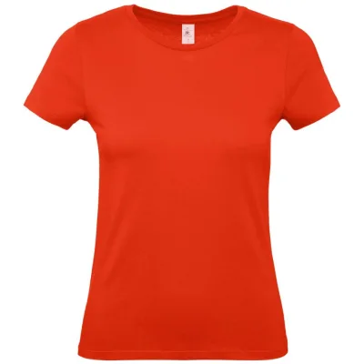 B&C T-Shirt Damen 01.002T Gr. M fire red