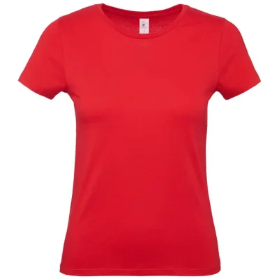 B&C T-Shirt Damen 01.002T Gr. M rot