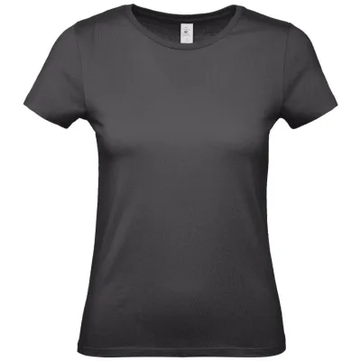B&C T-Shirt Damen 01.002T Gr. S black pure