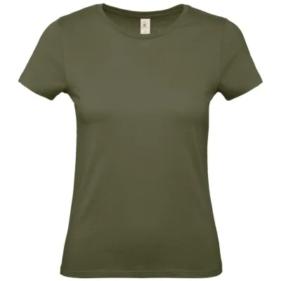 B&C T-Shirt Damen 01.002T Gr. XS urban khaki