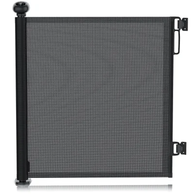 Bearware Türschutzgitter Treppenschutzgitter, Baby Schutzgitter, Kindersicheres Absperrgitter (1 St), Kind Sicherheitsgitter 180cm ausziehbar