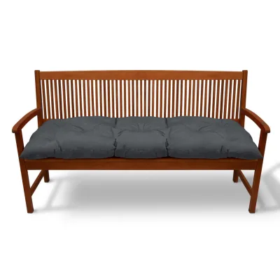 Beautissu Bankpolster Graphit 50x10x180 cm