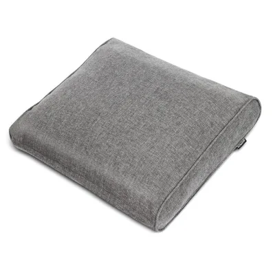 Beautissu Loungekissen Hellgrau 60x8x60 cm