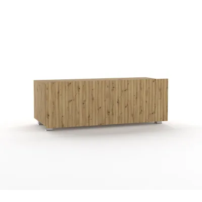 Beautysofa Lowboard Eiche Artisan 100x37.5x43 cm