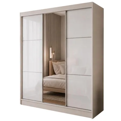 Beautysofa Schwebetürenschrank Kaschmir 180x216x61 cm