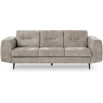 Beautysofa Sofa Beige 223x85x94 cm