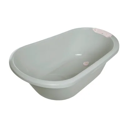 Bebe Jou Babybadewanne Fabulous Sky Green mit digitalem Badethermometer Pastellgrün 41.5x30.8x79.5 cm