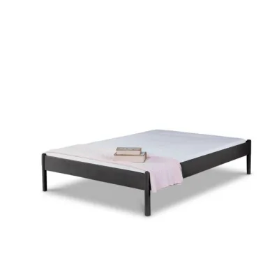 BED BOX Metallbett Dunkelgrau 160x210 cm