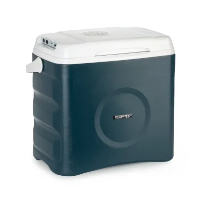 BeerBelly 29 Elektrische Kühlbox Kalt & Warm USB-Port ECO-Modus Blau