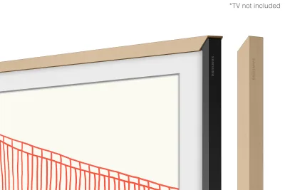 Beiger Rahmen 75 Zoll für The Frame (2021/2022)