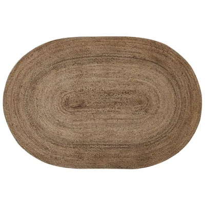 Beliani Kurzflor-Teppich Beige 120x180 cm