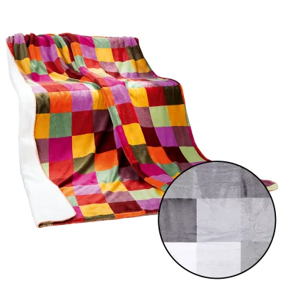 Bella Casa Wohndecke "Flanell-Sherpa" - ca. 150 x 200 cm