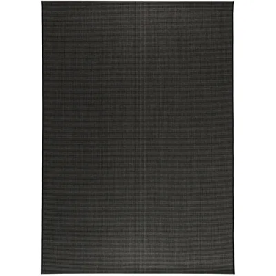benuta Outdoorteppich Schwarz 200x290 cm