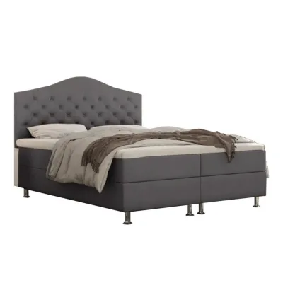 Best For Home Boxbett Dunkelgrau 200x200 cm