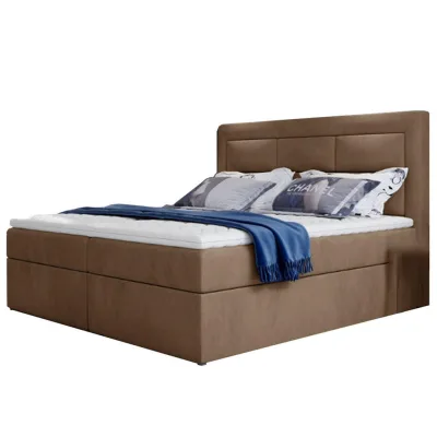 Best For Home Boxbett Hellbraun 160x200 cm