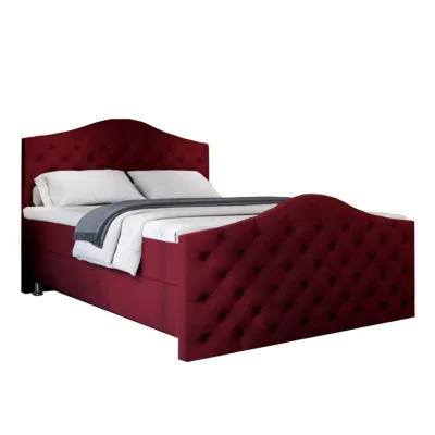 Best For Home Boxbett Rot 160x200 cm