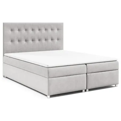 Best For Home Boxbett Silber 200x200 cm