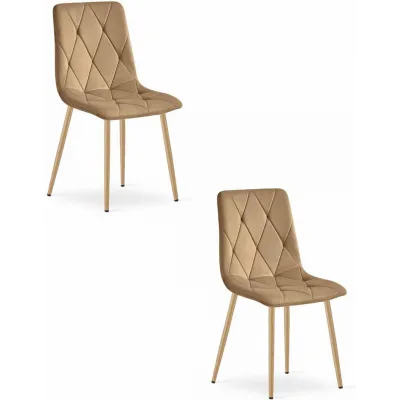 Best For Home Esszimmerstuhl Beige 46x89x40 cm