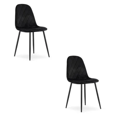 Best For Home Esszimmerstuhl Schwarz 51x86x56 cm