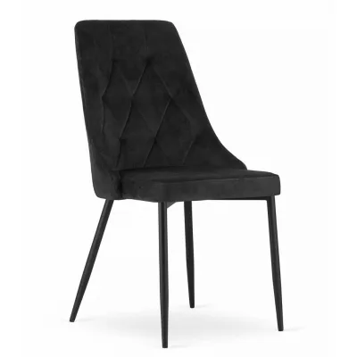 Best For Home Esszimmerstuhl Schwarz 51x94x64 cm