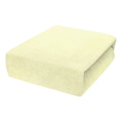 Best For Home Spannbettlaken Creme 90x160 cm