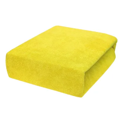Best For Home Spannbettlaken Gelb 70x160 cm