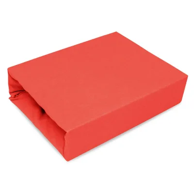 Best For Home Spannbettlaken Rot 200x220 cm