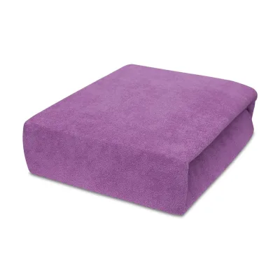 Best For Home Spannbettlaken Violett 70x140 cm